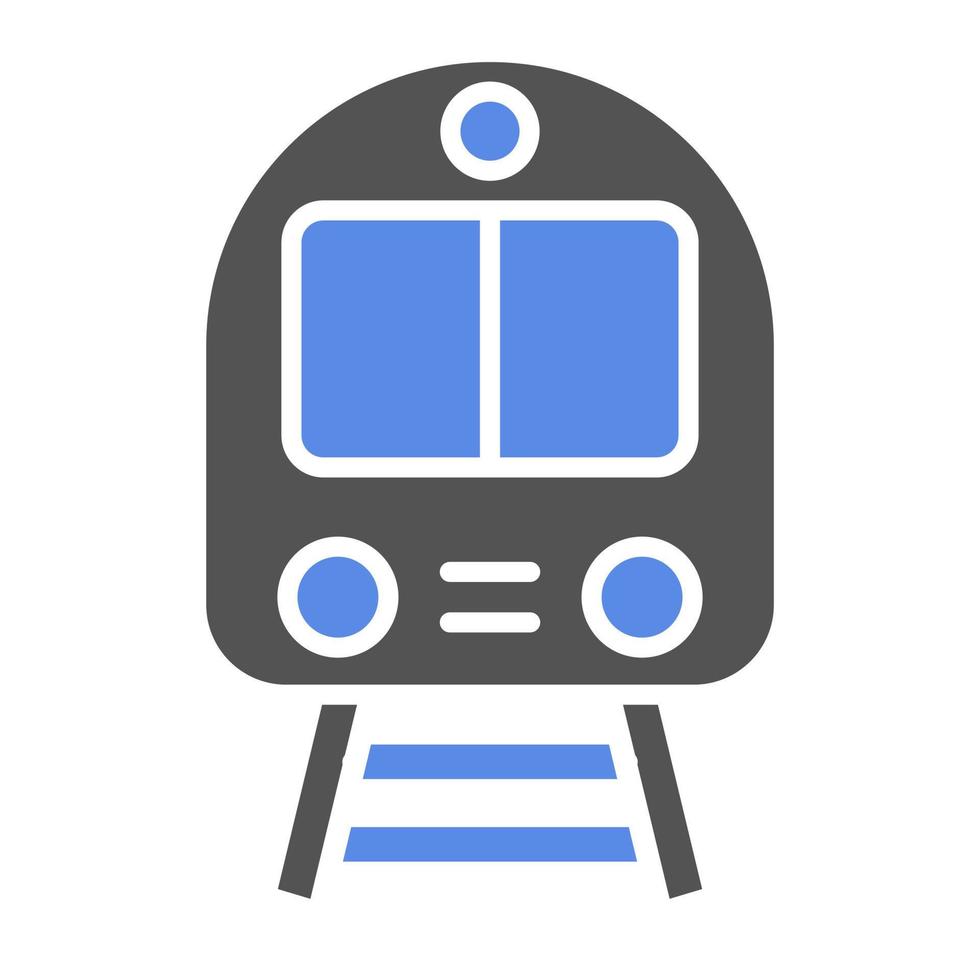 Train Vector Icon Style