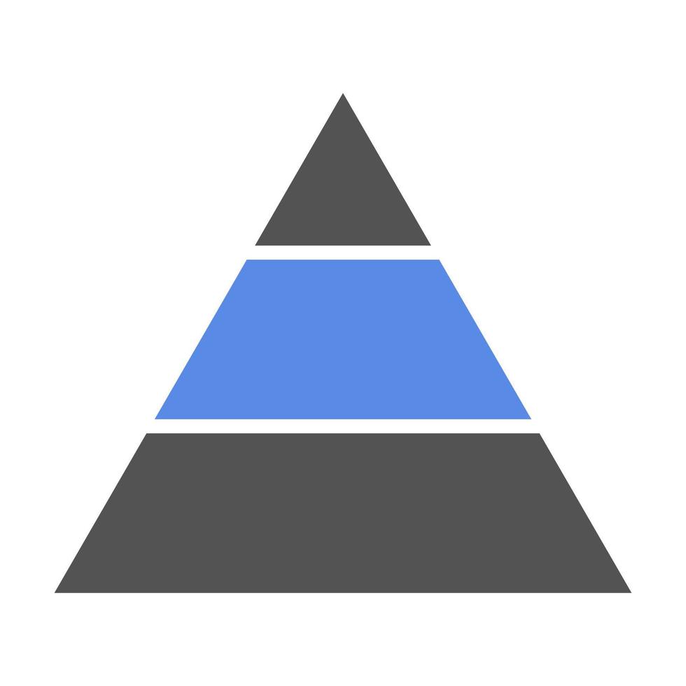 Pyramid Vector Icon Style