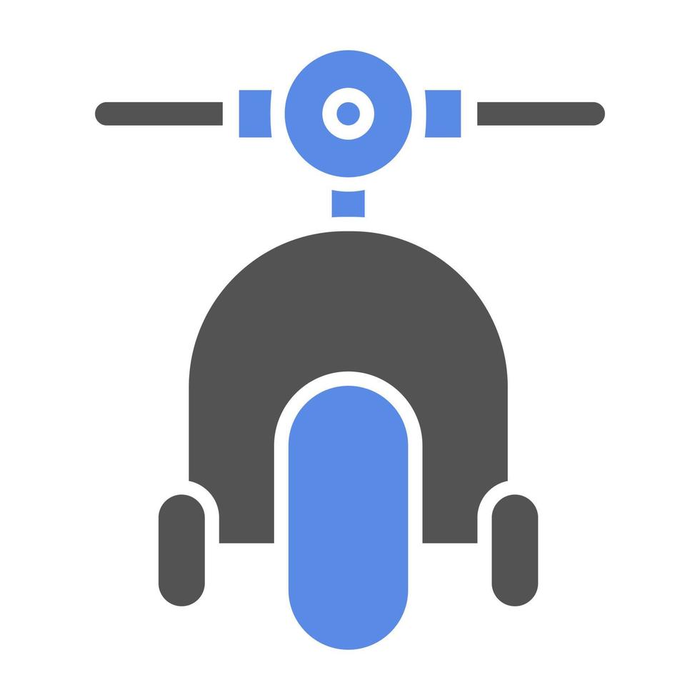 Scooter Vector Icon Style