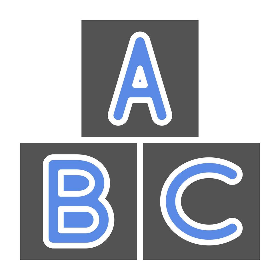 Blocks Vector Icon Style