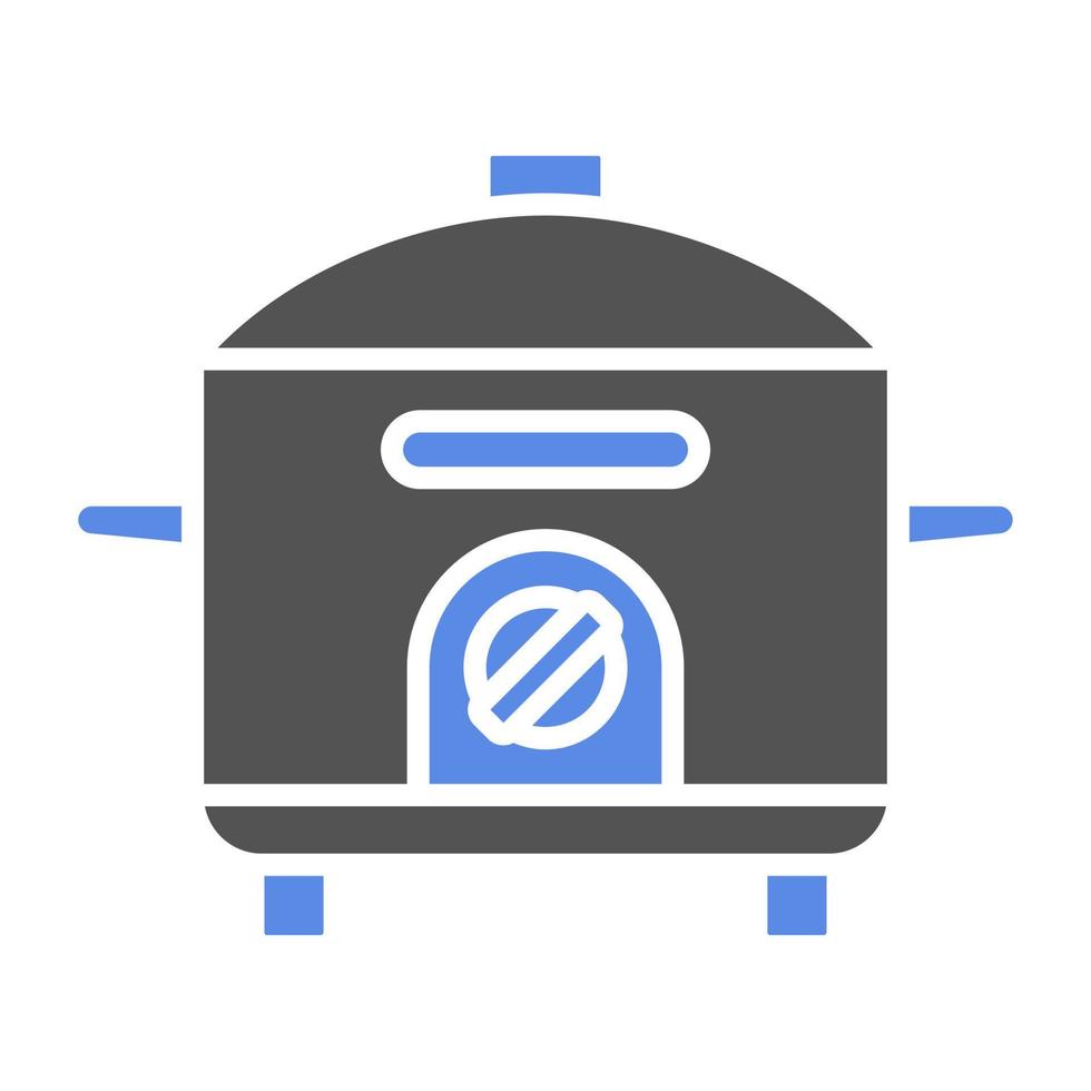 Rice Cooker Vector Icon Style