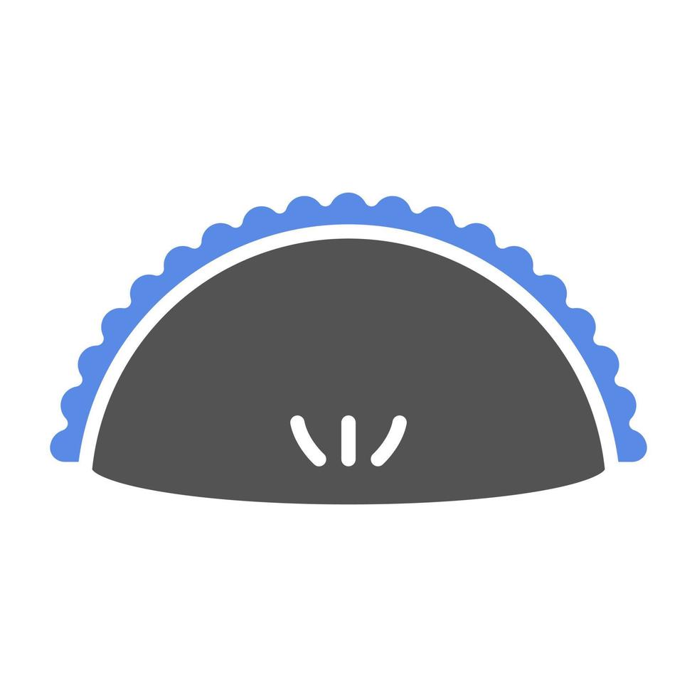 Empanada Vector Icon Style