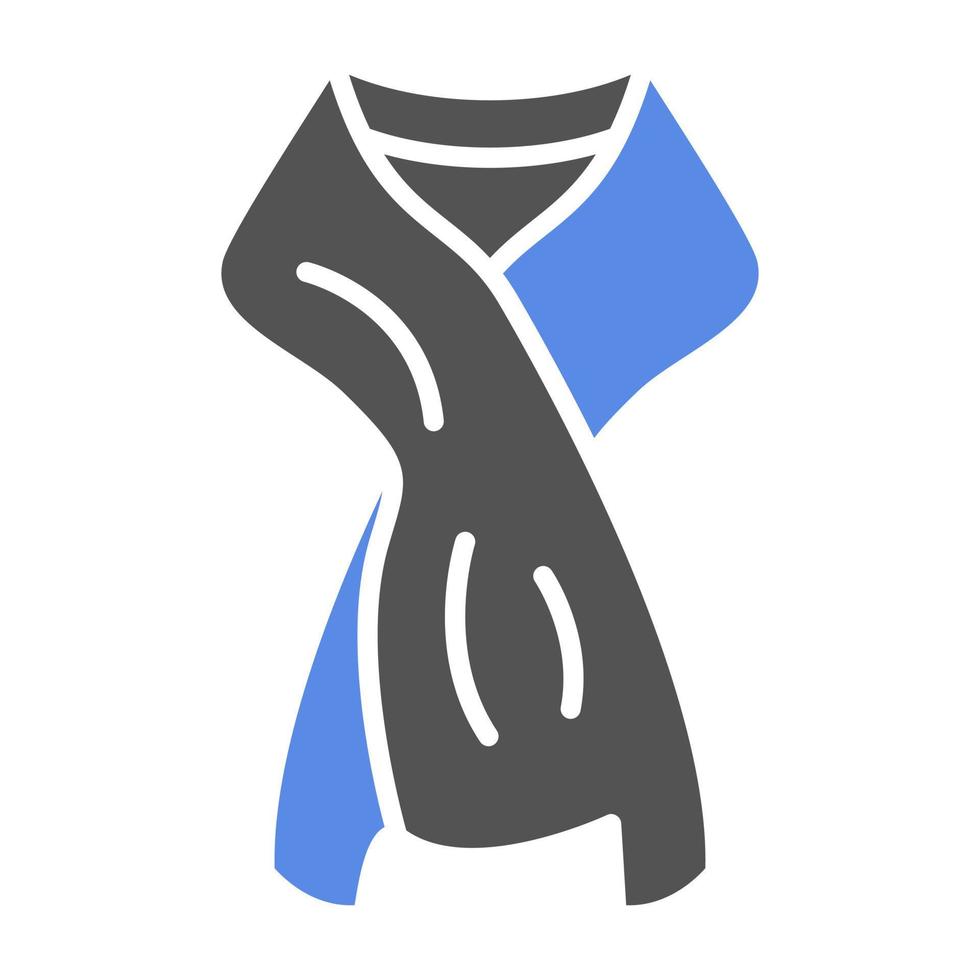 Scarf Vector Icon Style