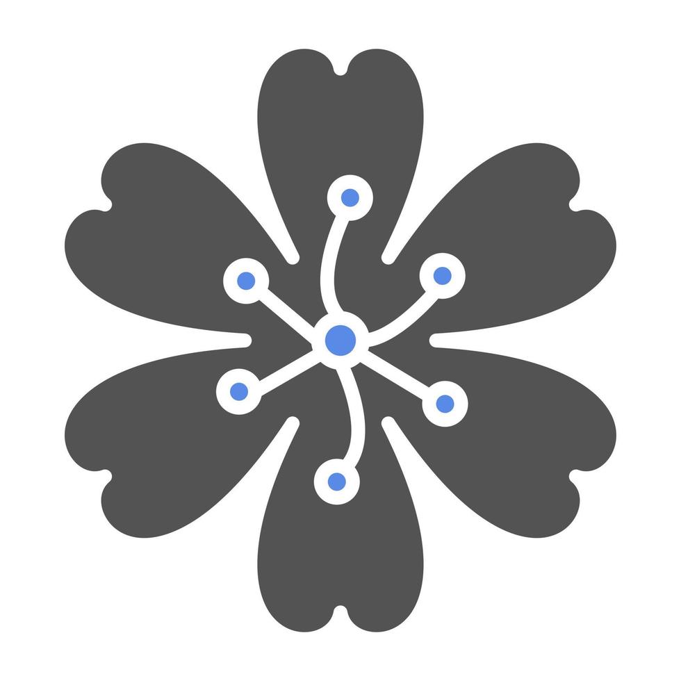 Blossom Vector Icon Style