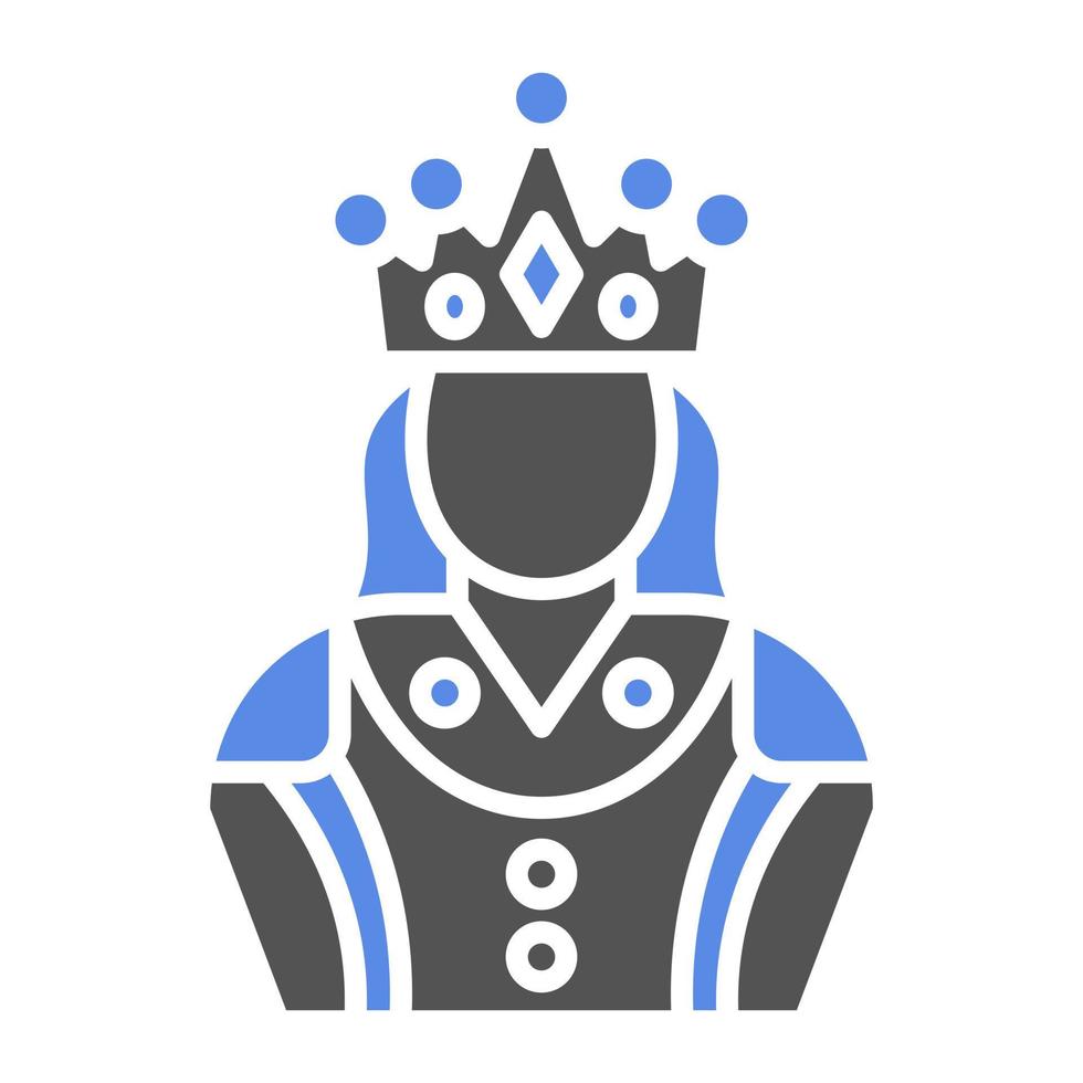 Queen Vector Icon Style