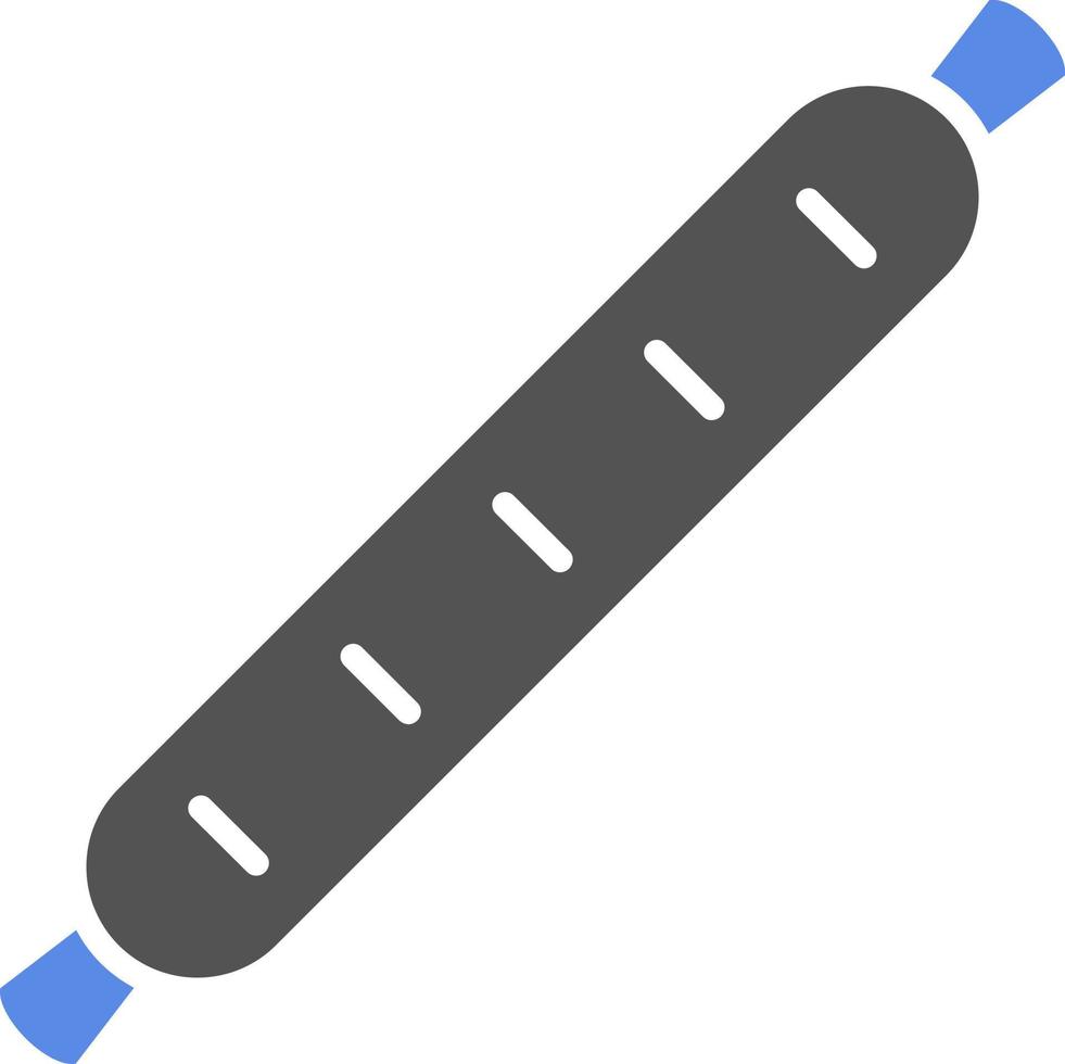 Hot Sausage Vector Icon Style