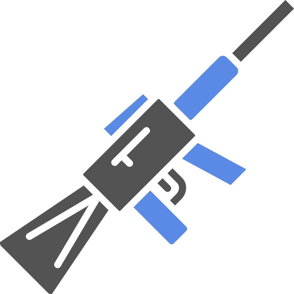 Rifle Vector Icon Style