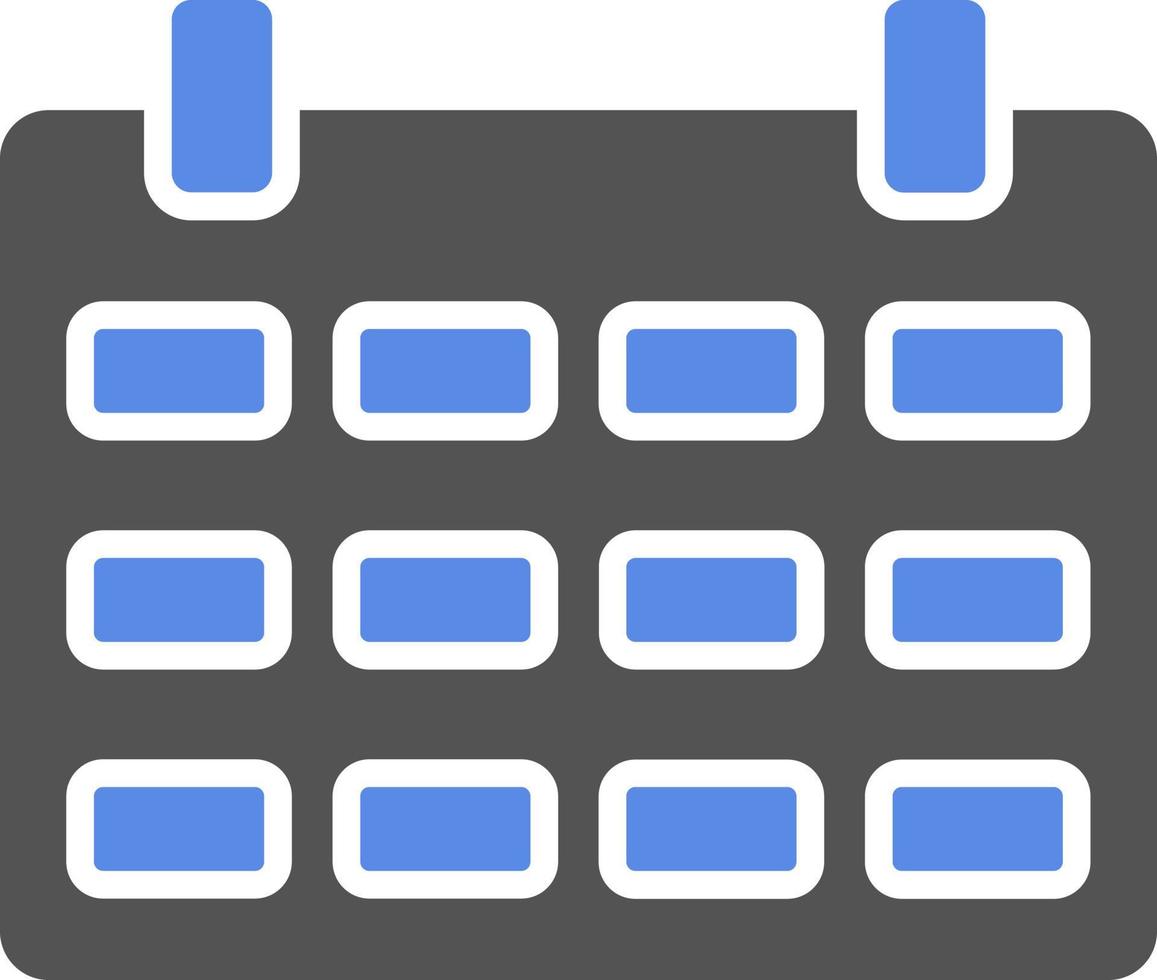 Calendar Vector Icon Style