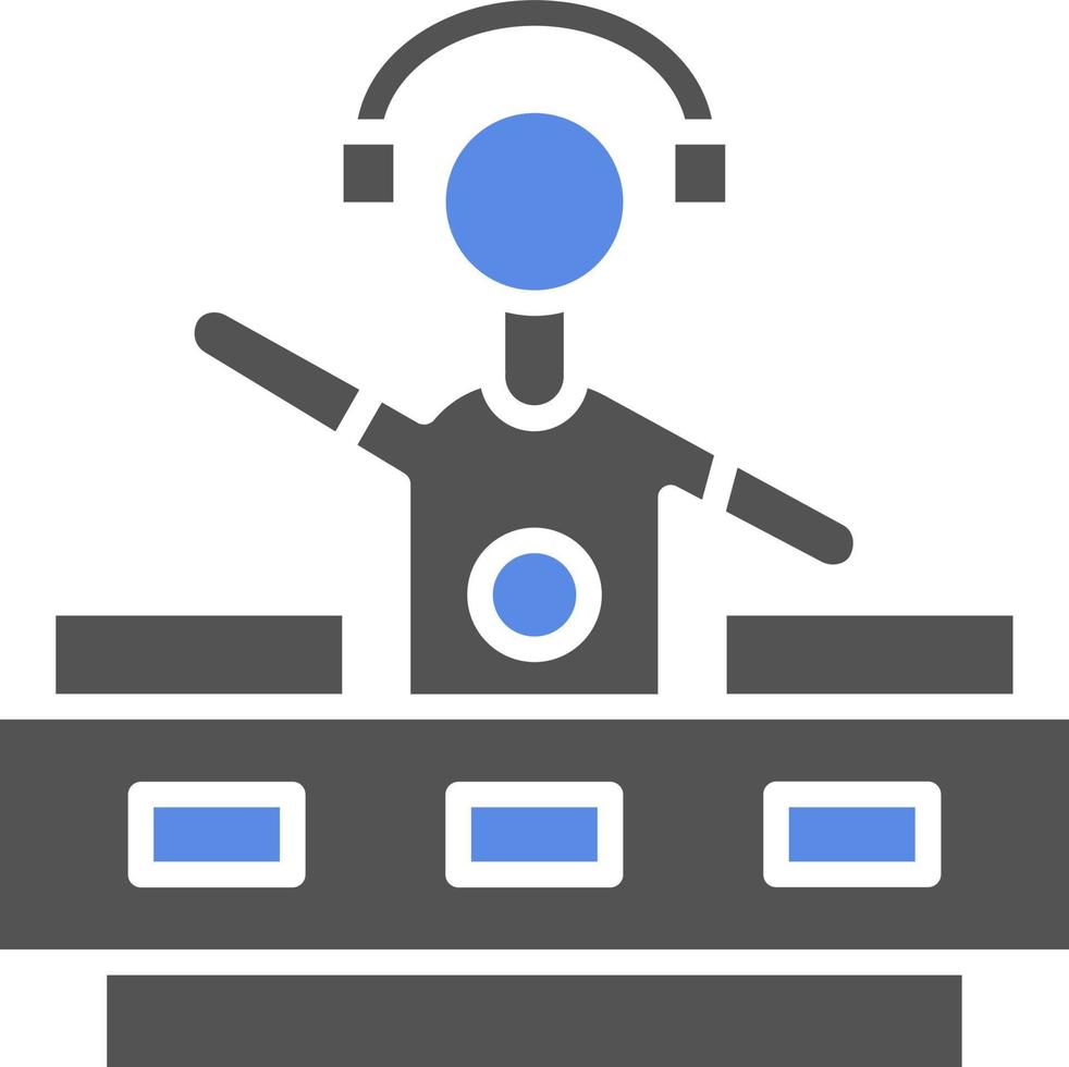 DJ Vector Icon Style