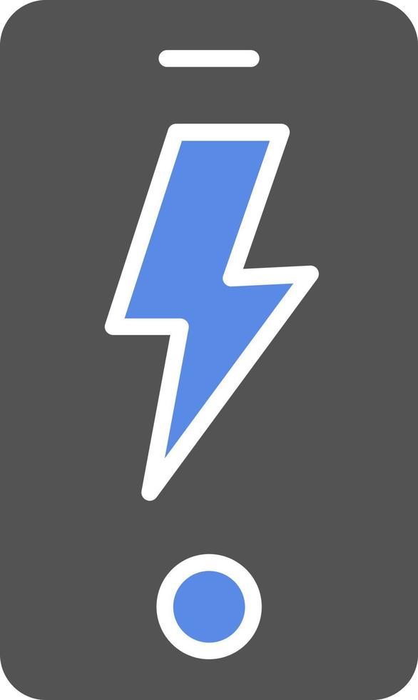 Wireless Charging Vector Icon Style