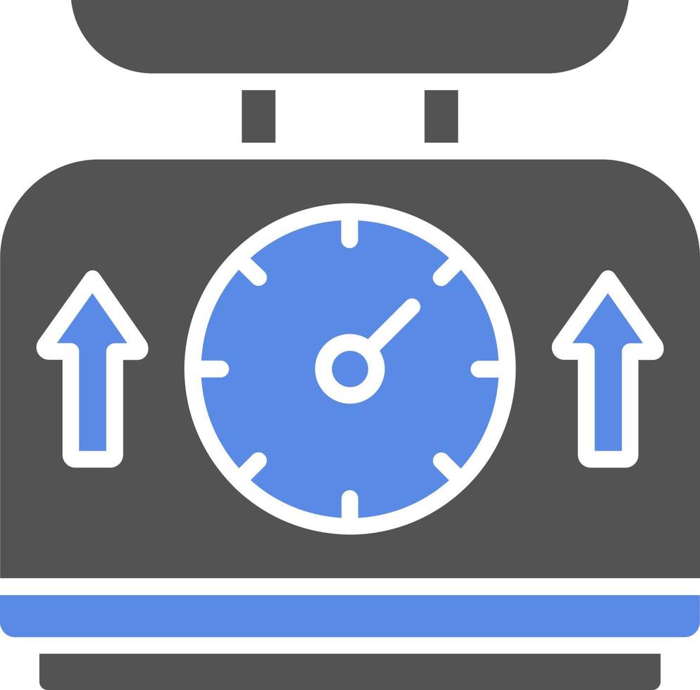 Weighting Machine Vector Icon Style