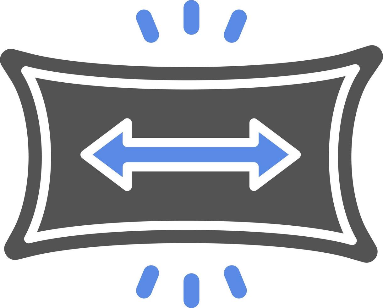 Fabric Stretch Vector Icon Style