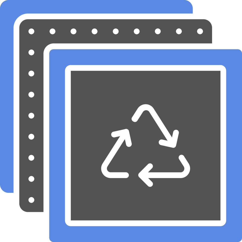 Fabric Recycle Vector Icon Style