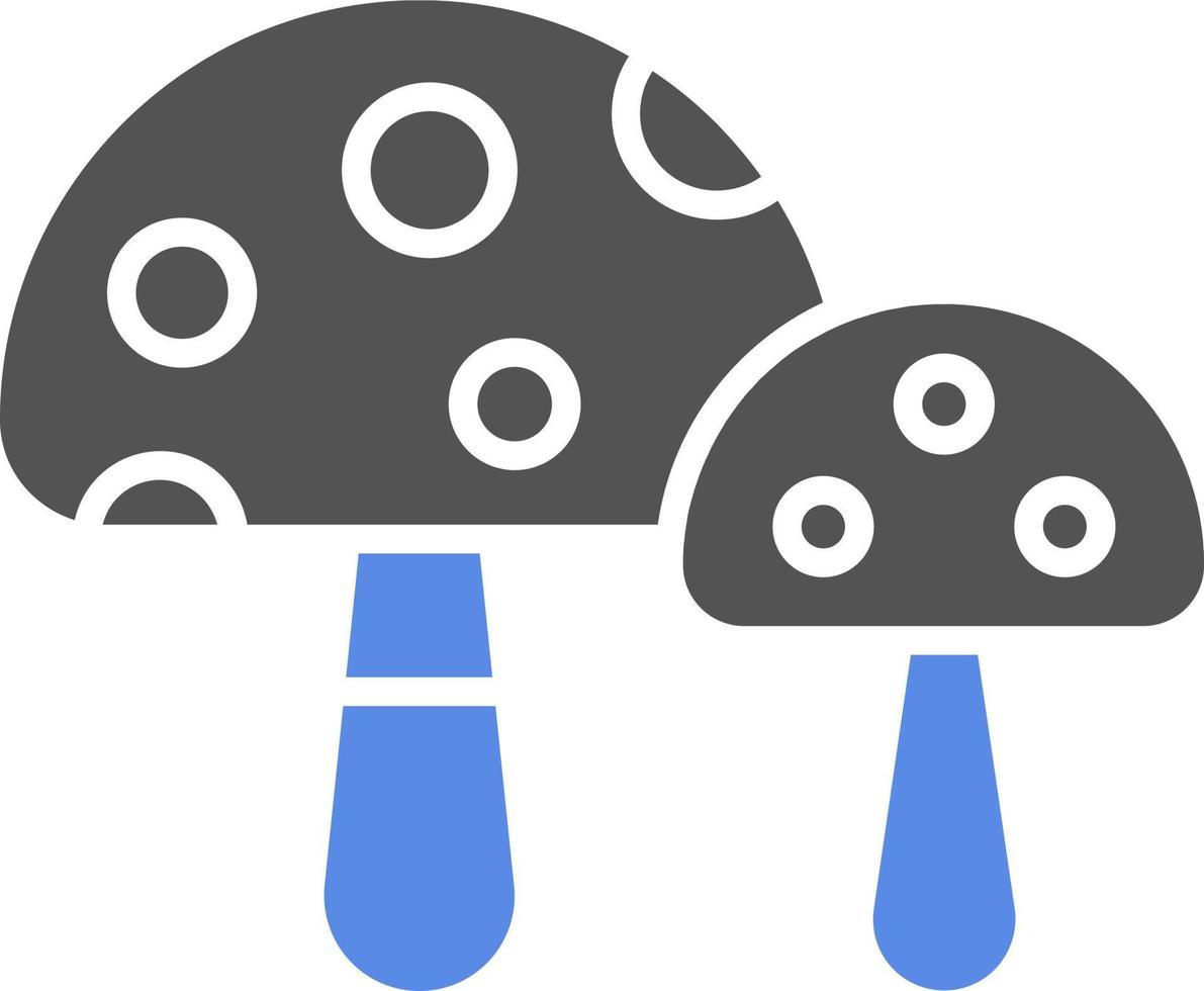 Fungi Vector Icon Style