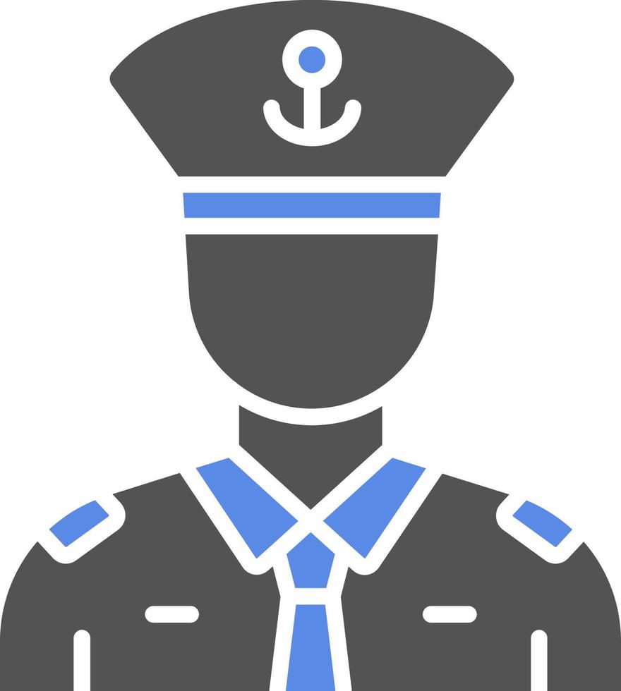 Captain Vector Icon Style
