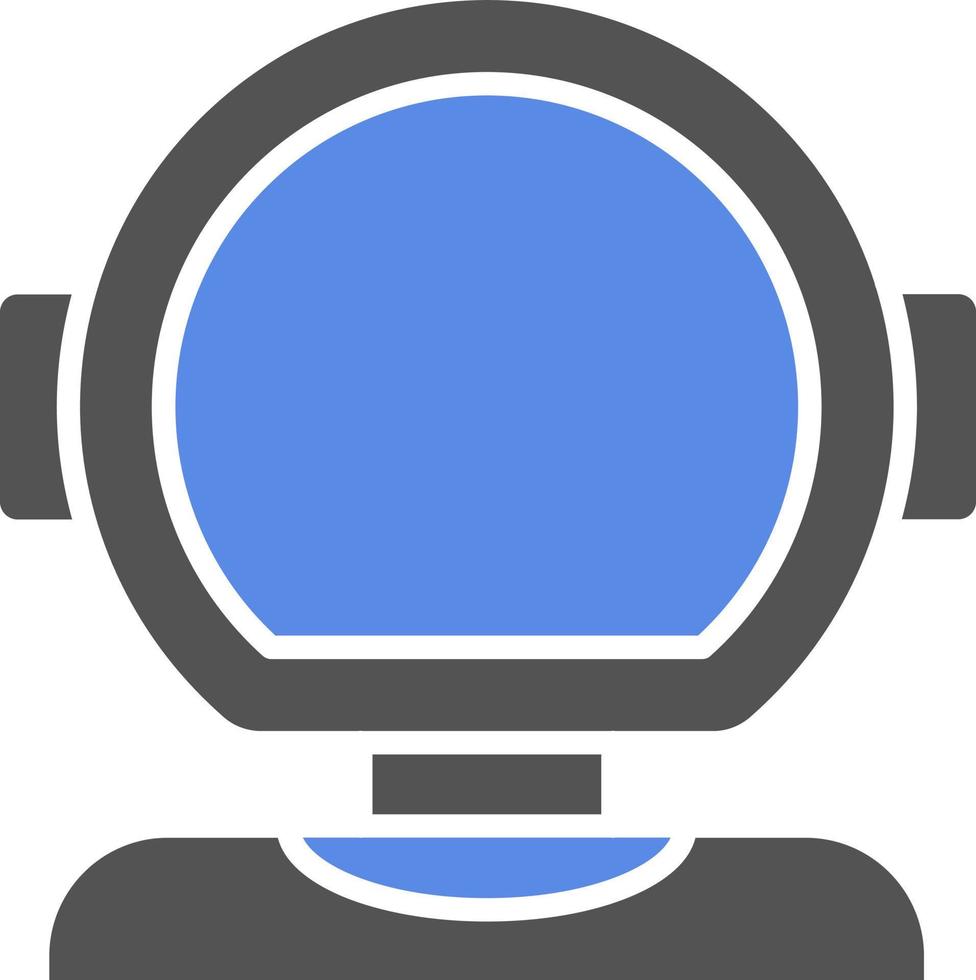 Diving Helmet Vector Icon Style