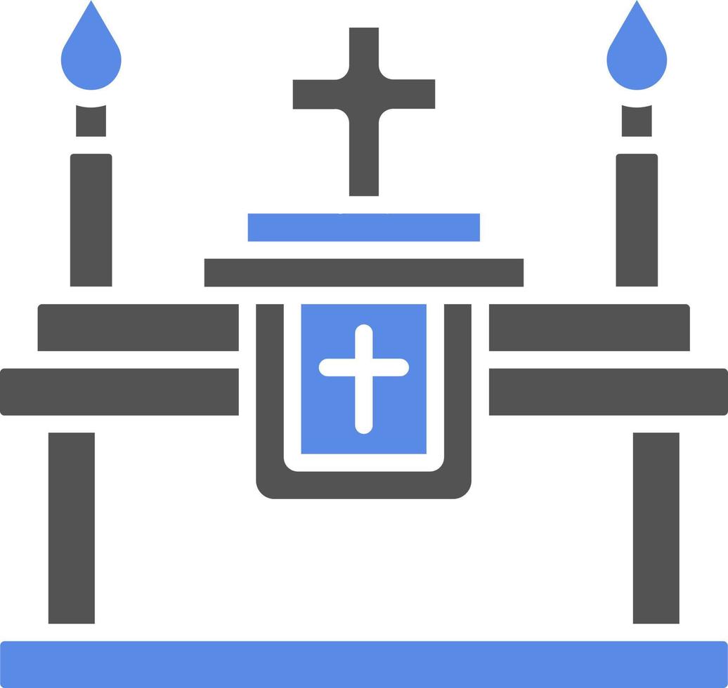 altar vector icono estilo