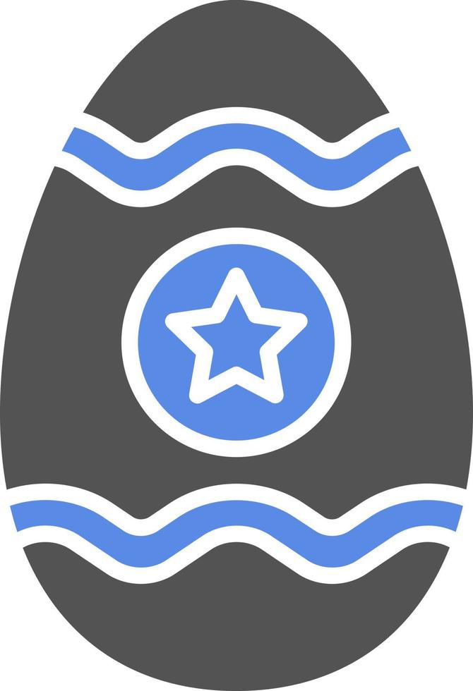 Easter Egg Vector Icon Style