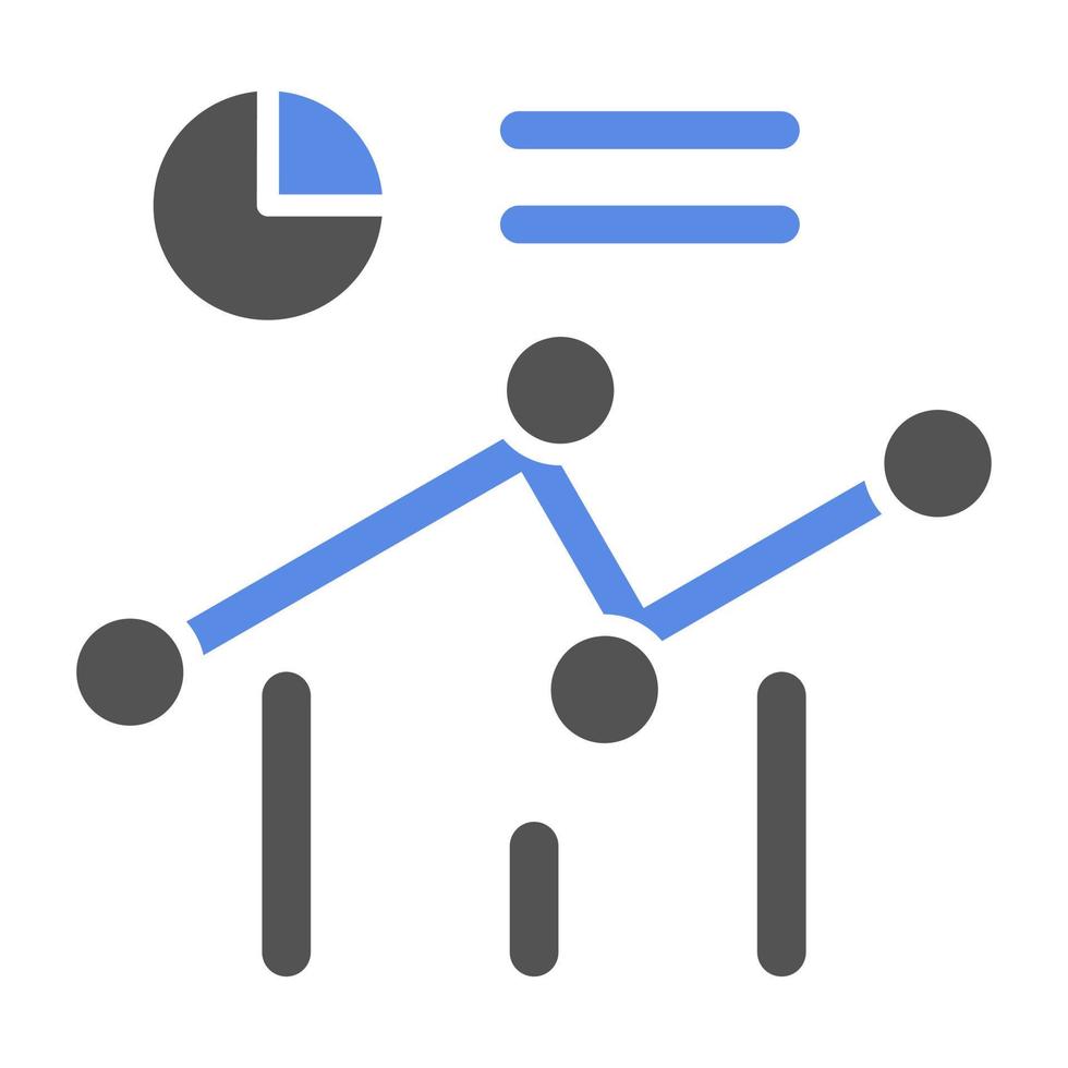 Market Prediction Vector Icon Style