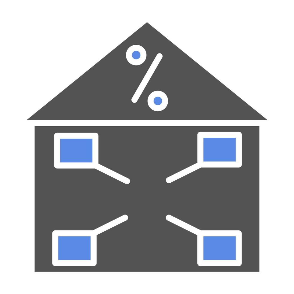 Home Office Tax Deducti Vector Icon Style