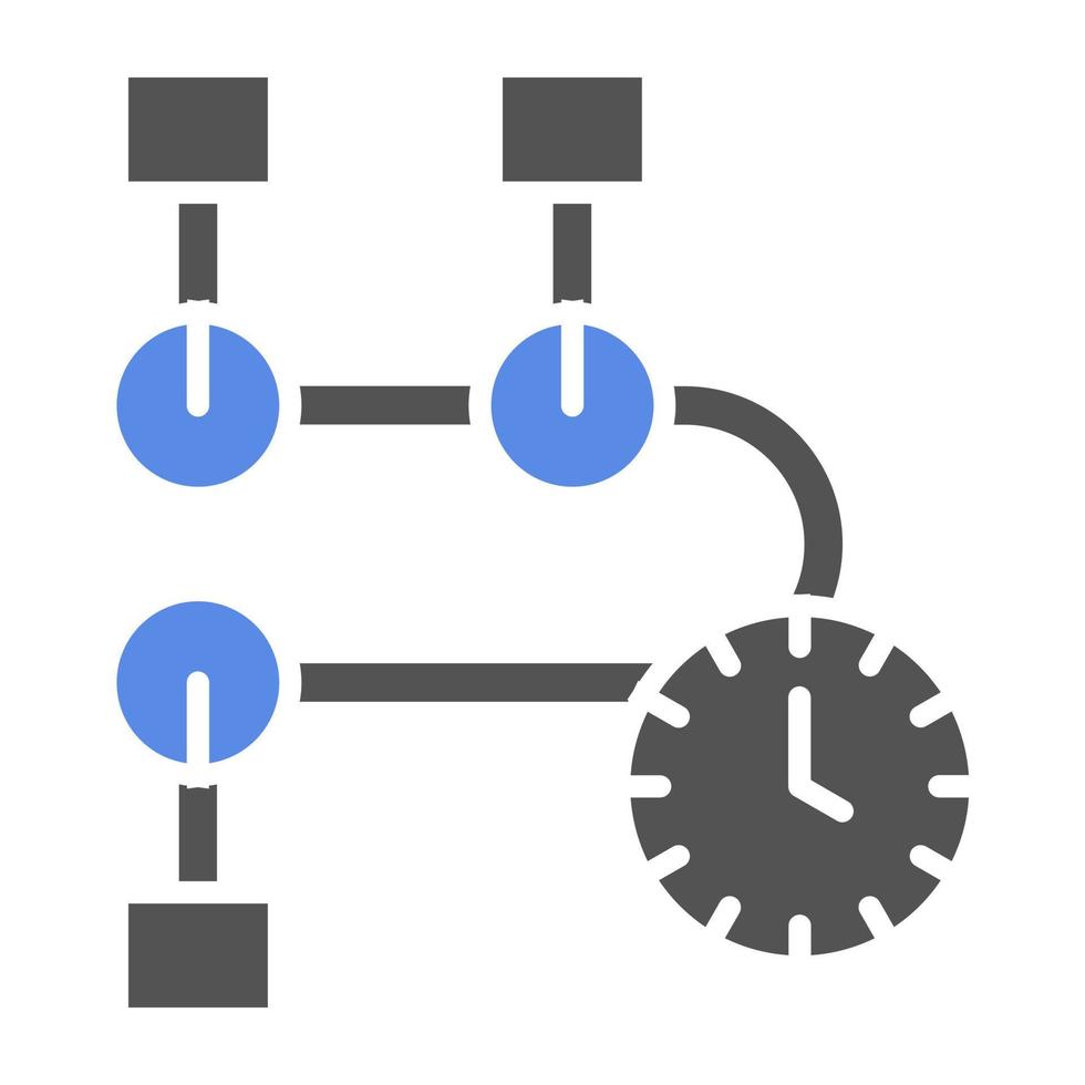 Chronology Vector Icon Style
