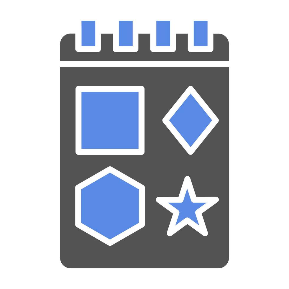 Geometric Shapes Vector Icon Style