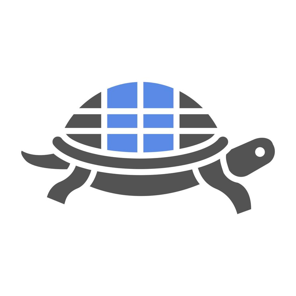 Sea Turtle Vector Icon Style