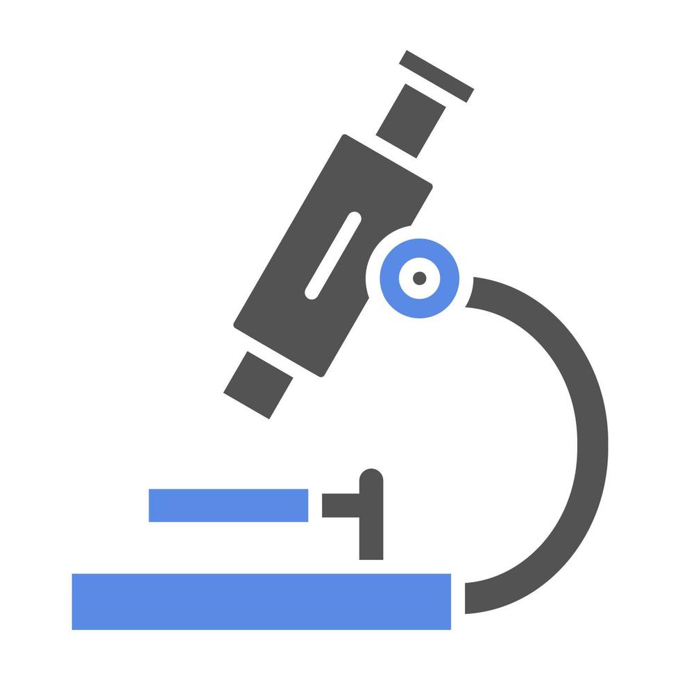 Microscope Vector Icon Style