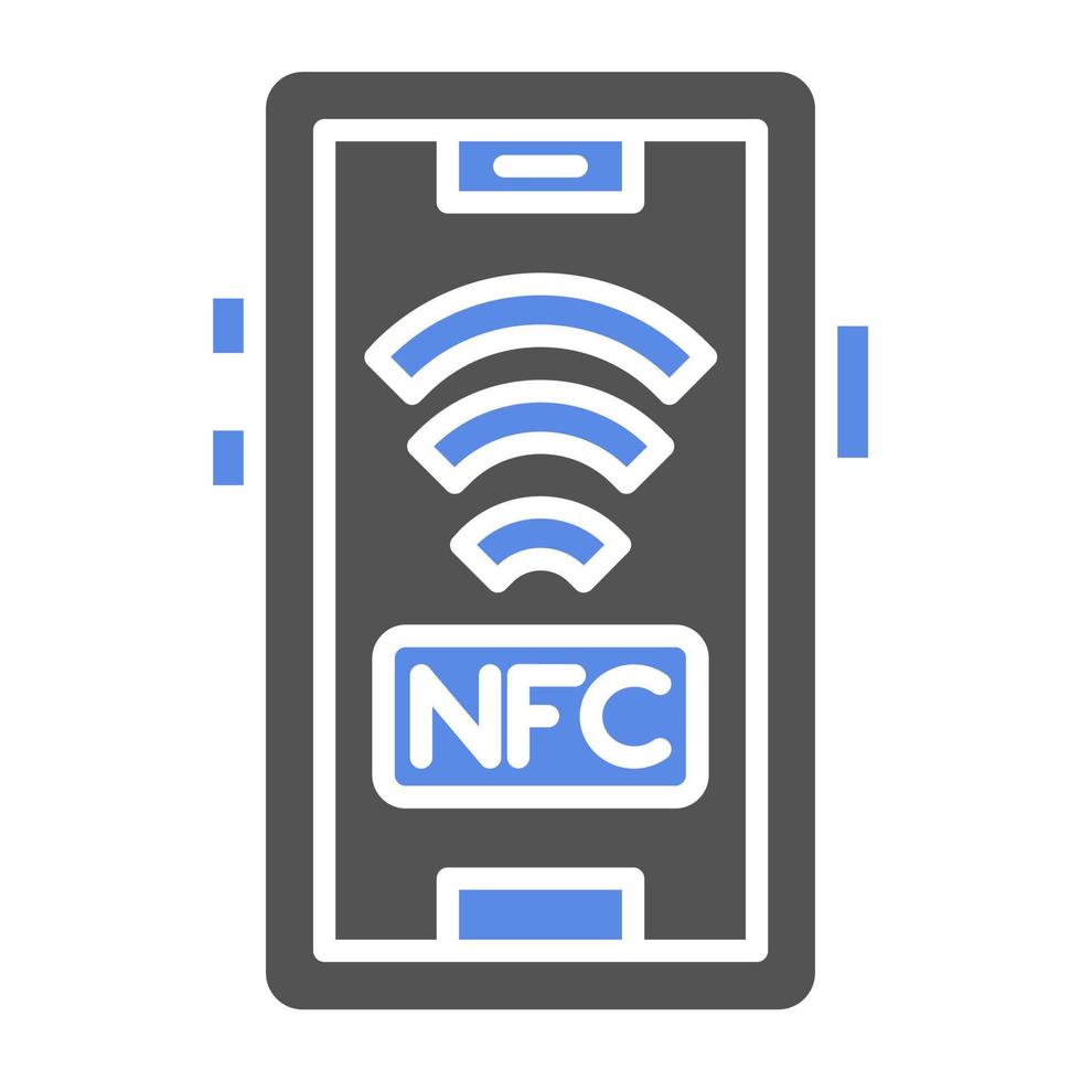 NFC Vector Icon Style