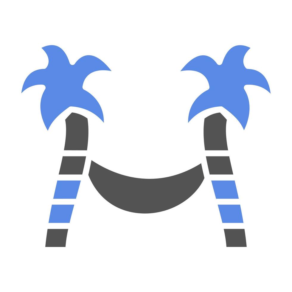 Hammock Vector Icon Style