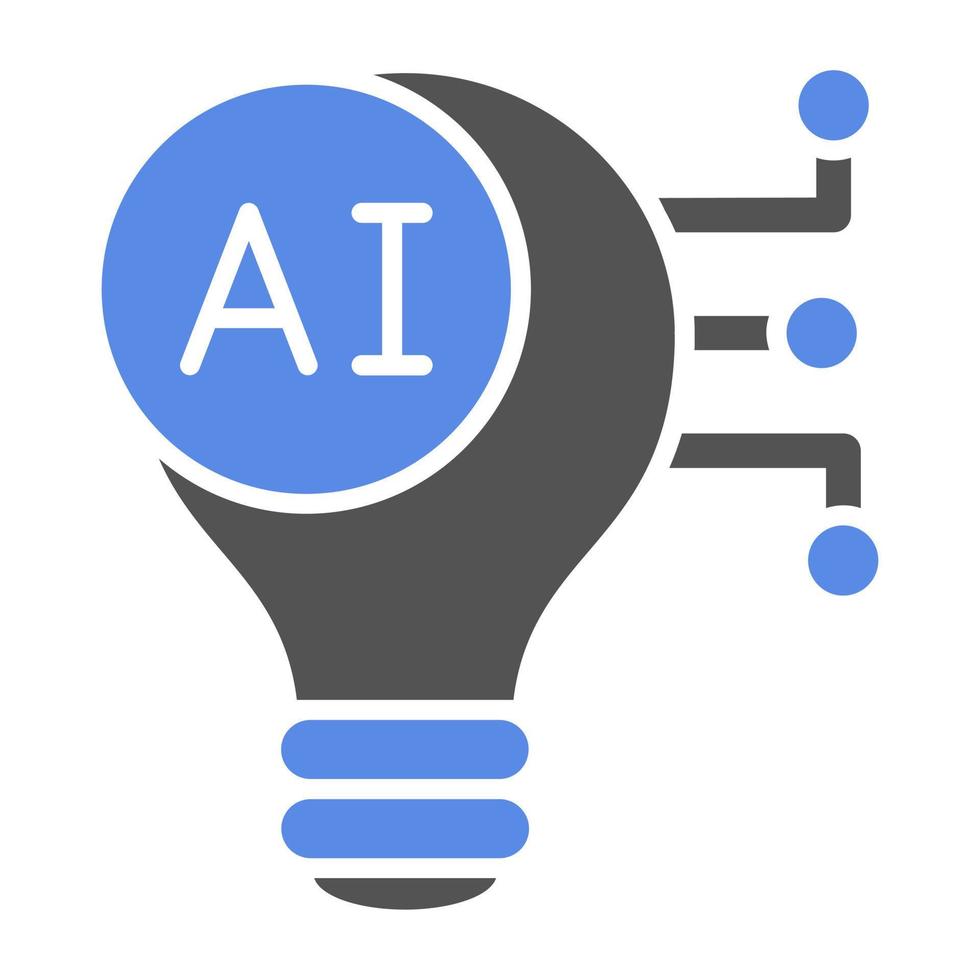Artificial Light Vector Icon Style