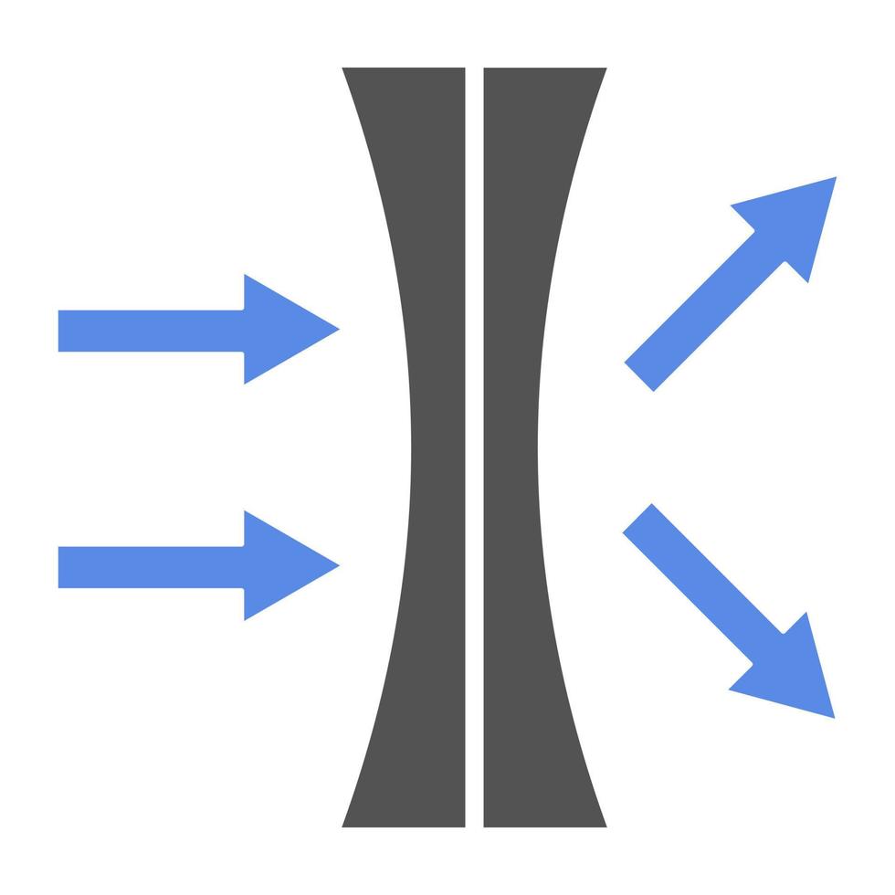 High Index Lenses Vector Icon Style