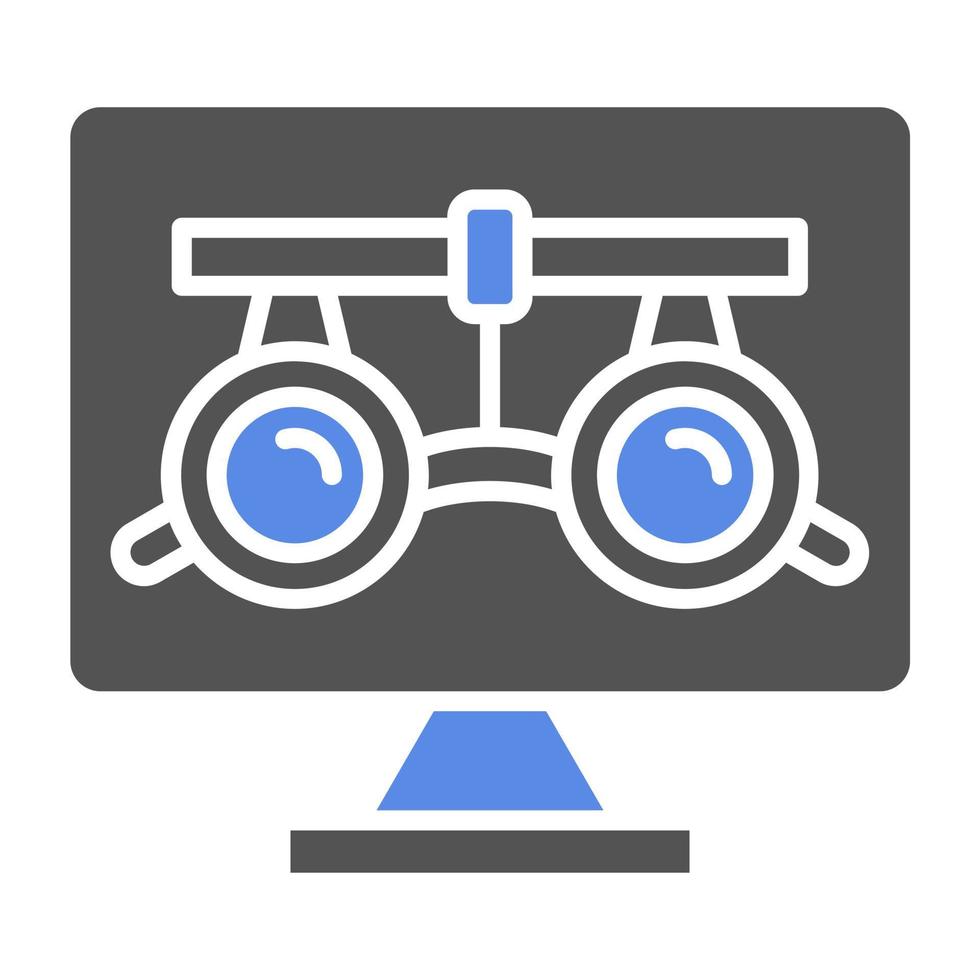 Optometry Vector Icon Style