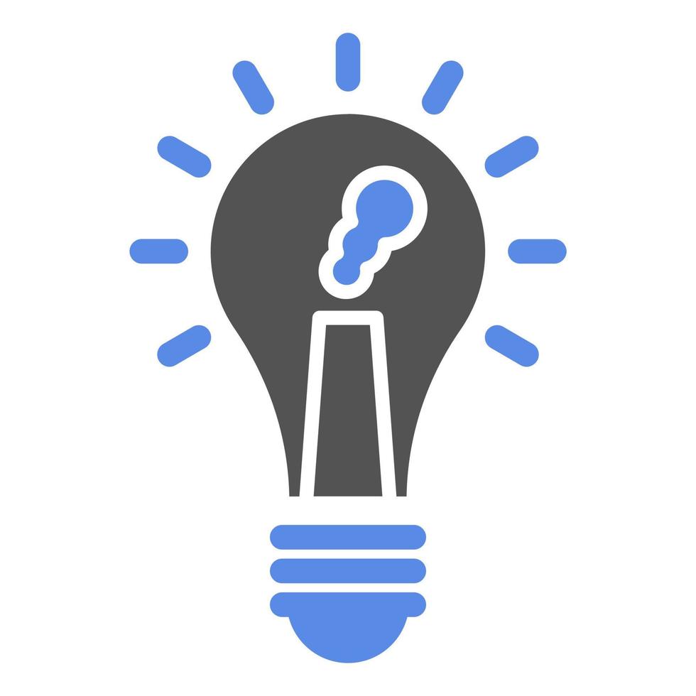 Light Pollution Vector Icon Style