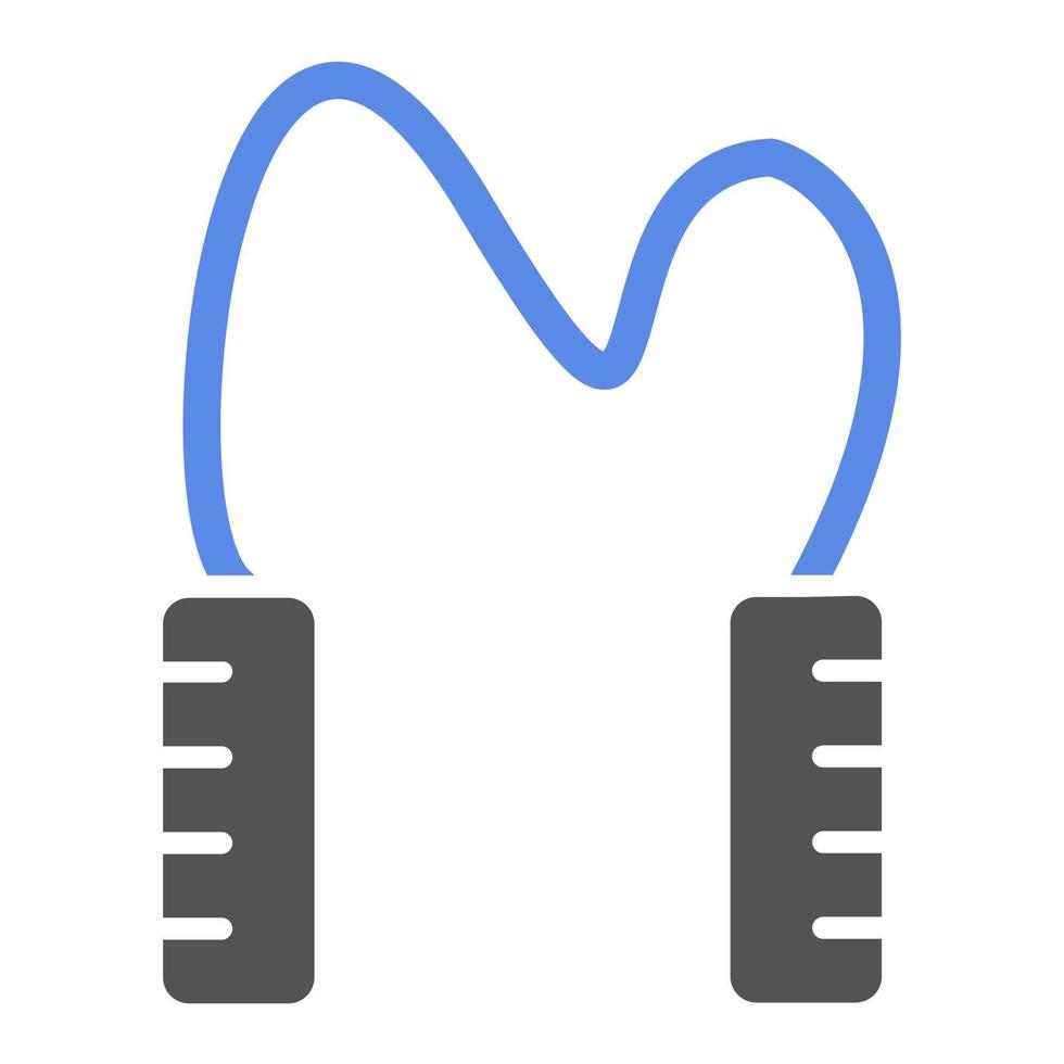 Skipping Rope Vector Icon Style