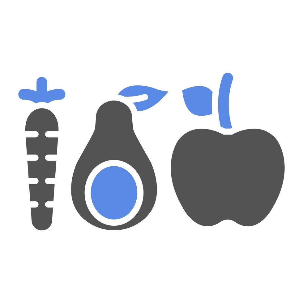 Muscle Gain Diet Vector Icon Style