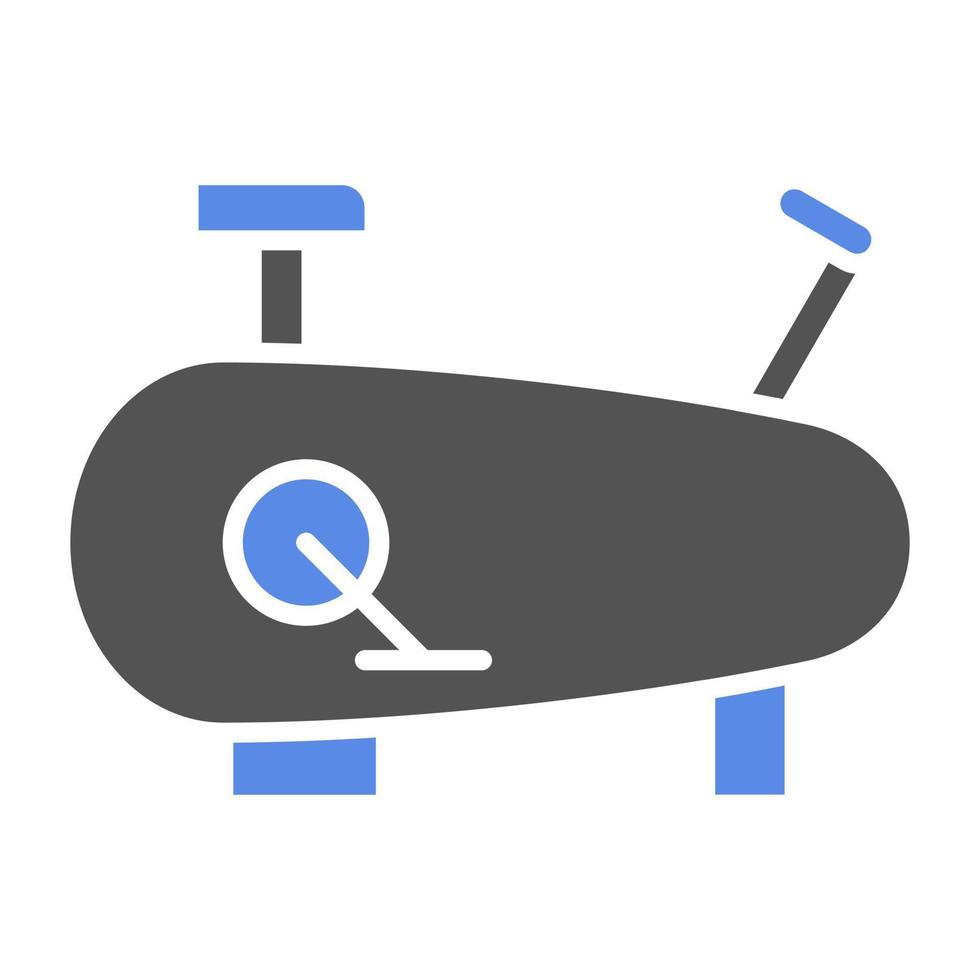 Bicycle Simulator Vector Icon Style