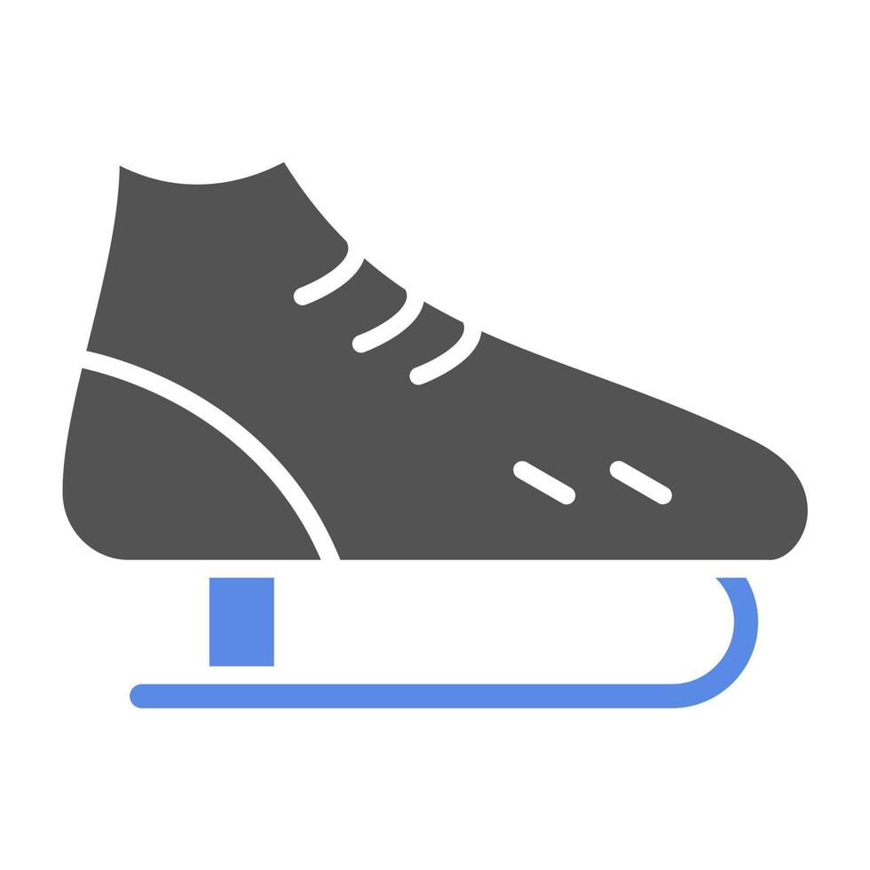 Ice Skates Vector Icon Style