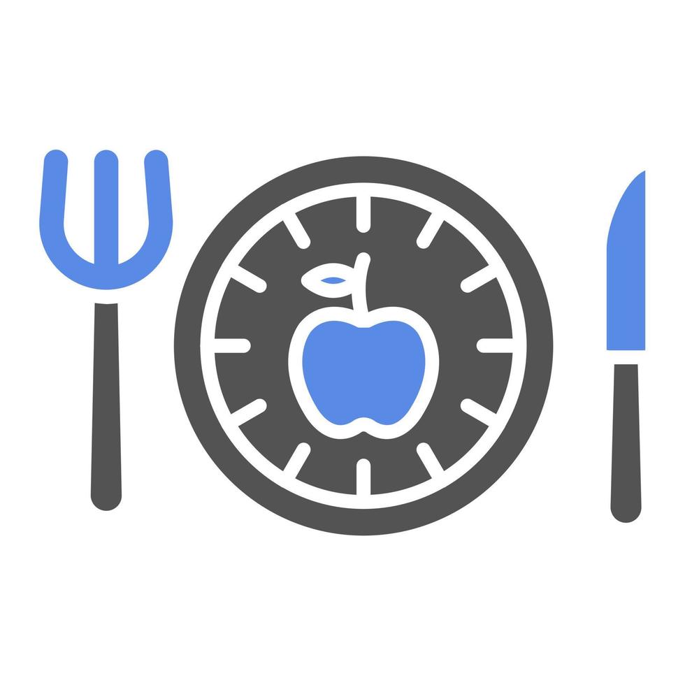 Eating Quickly Vector Icon Style
