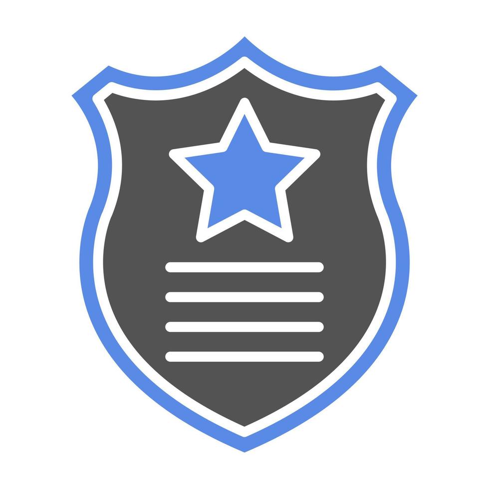 Law Enforcement Vector Icon Style