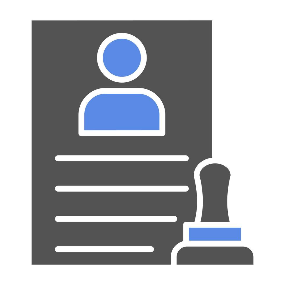 Jurisdiction Vector Icon Style
