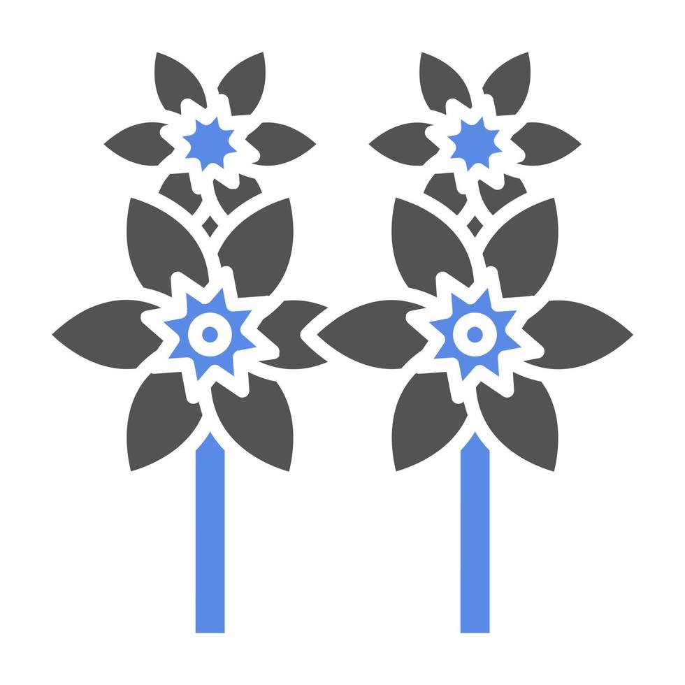 Flowers Vector Icon Style