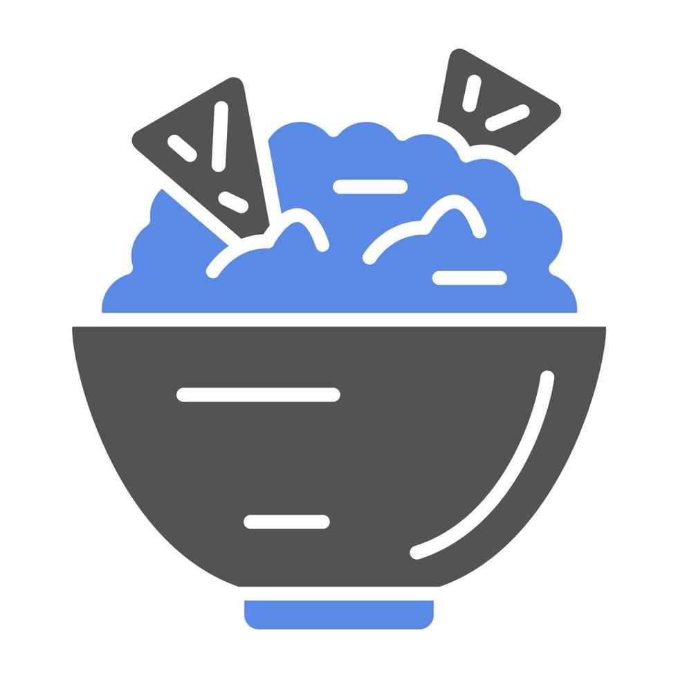 Guacamole Vector Icon Style