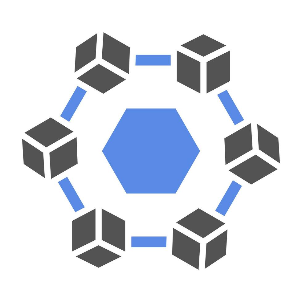 Modular Design Vector Icon Style