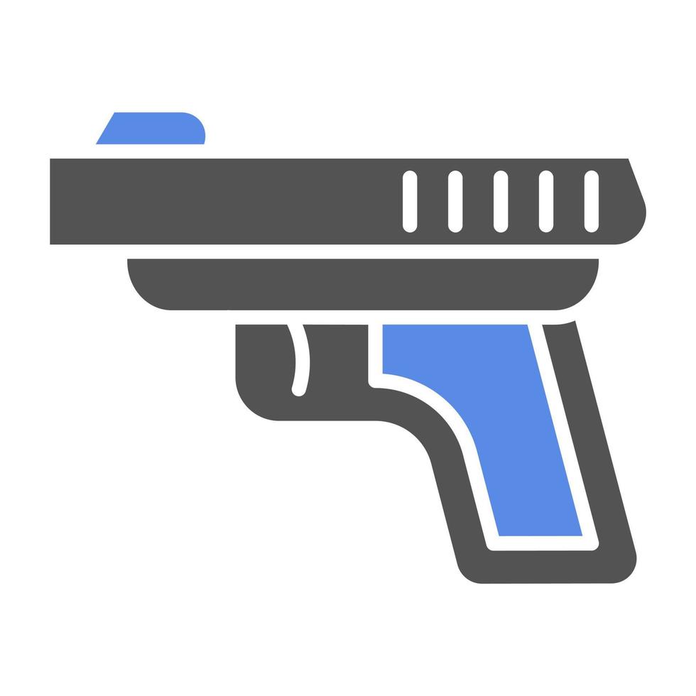 Gun Vector Icon Style