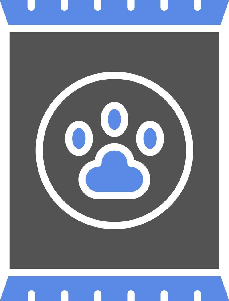 Pet Food Vector Icon Style