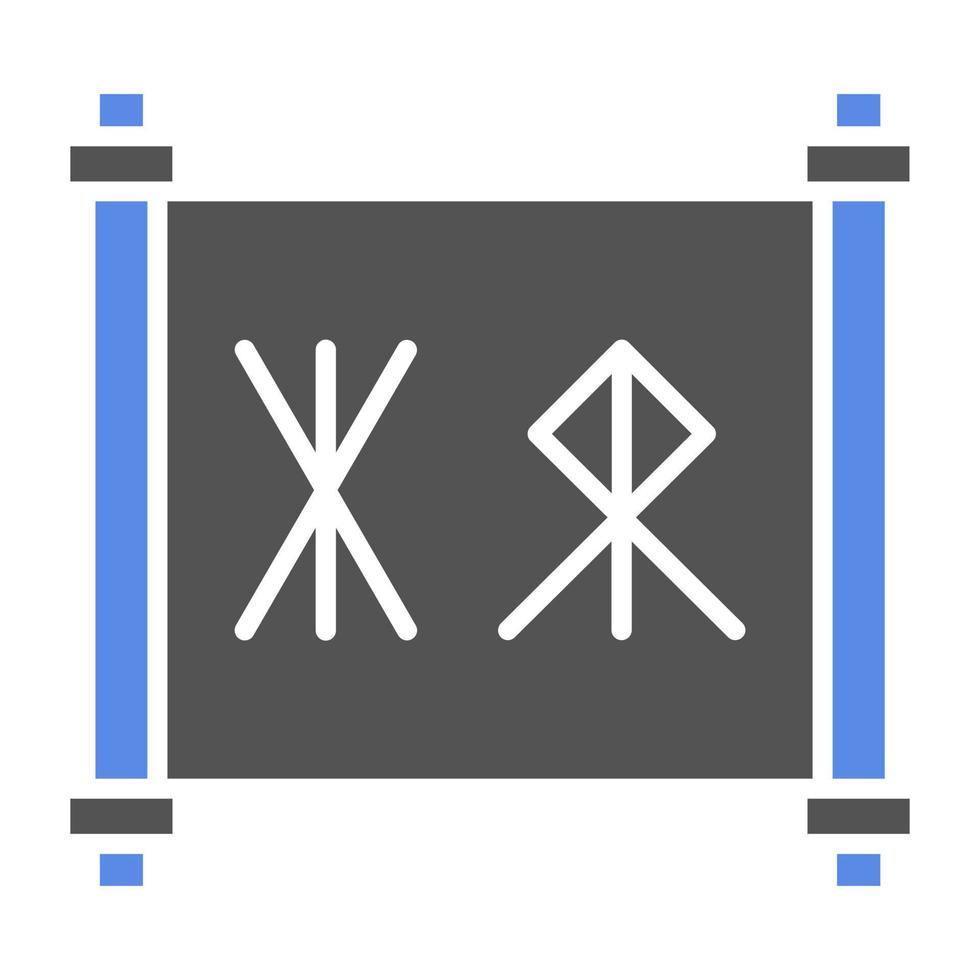 Runes Vector Icon Style
