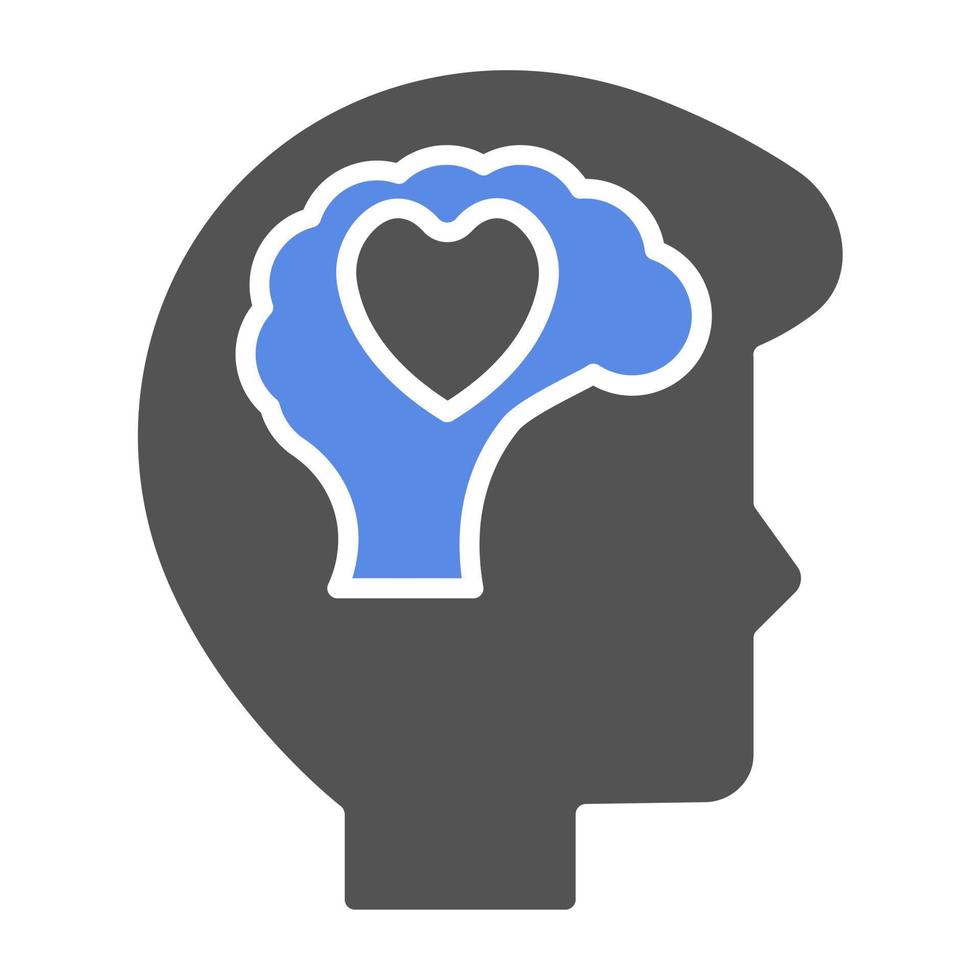 Mental Health Vector Icon Style