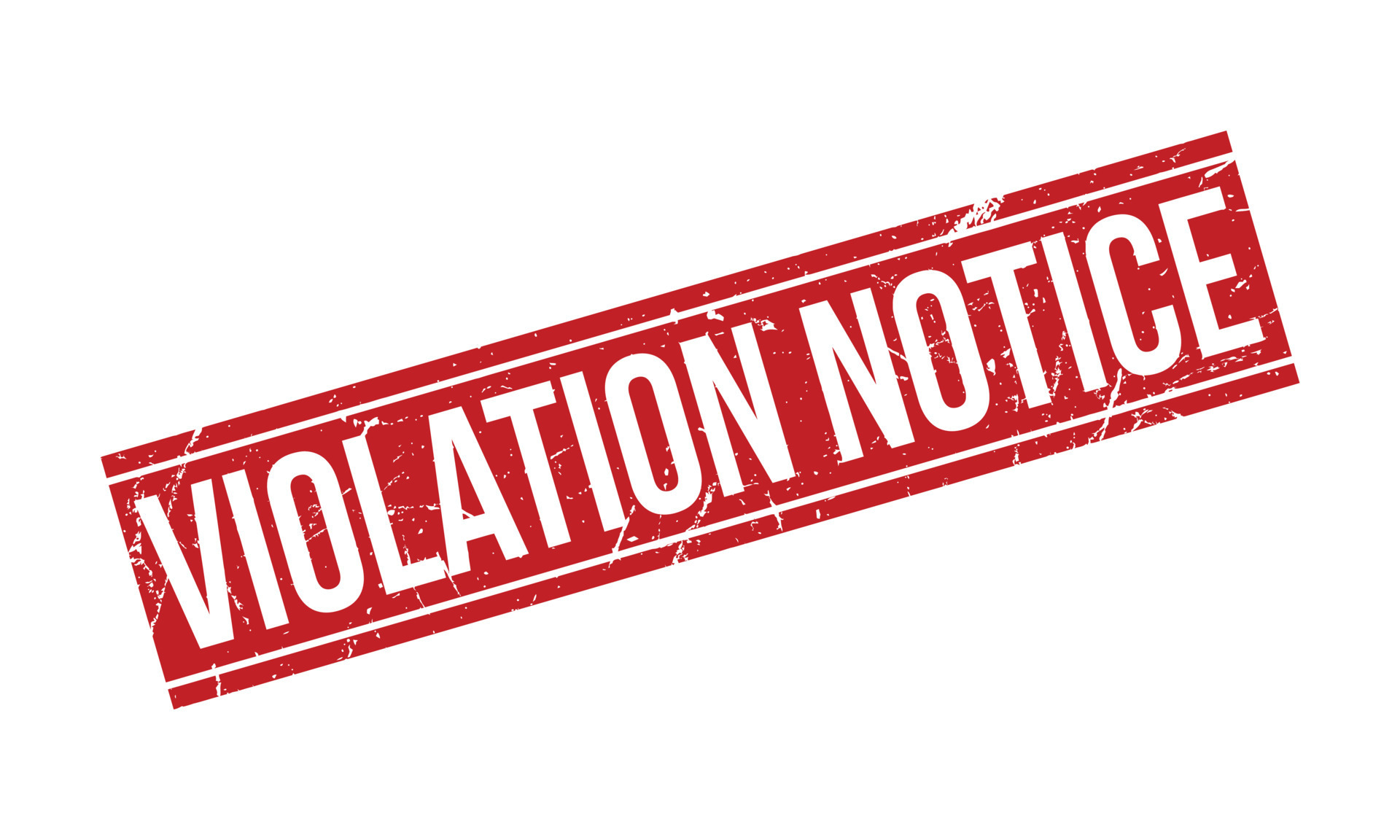 Violation Notice Rubber Stamp Red Violation Notice Rubber Grunge Stamp Violation Notice Rubber Stamp Red Violation Notice Rubber Grunge Stamp