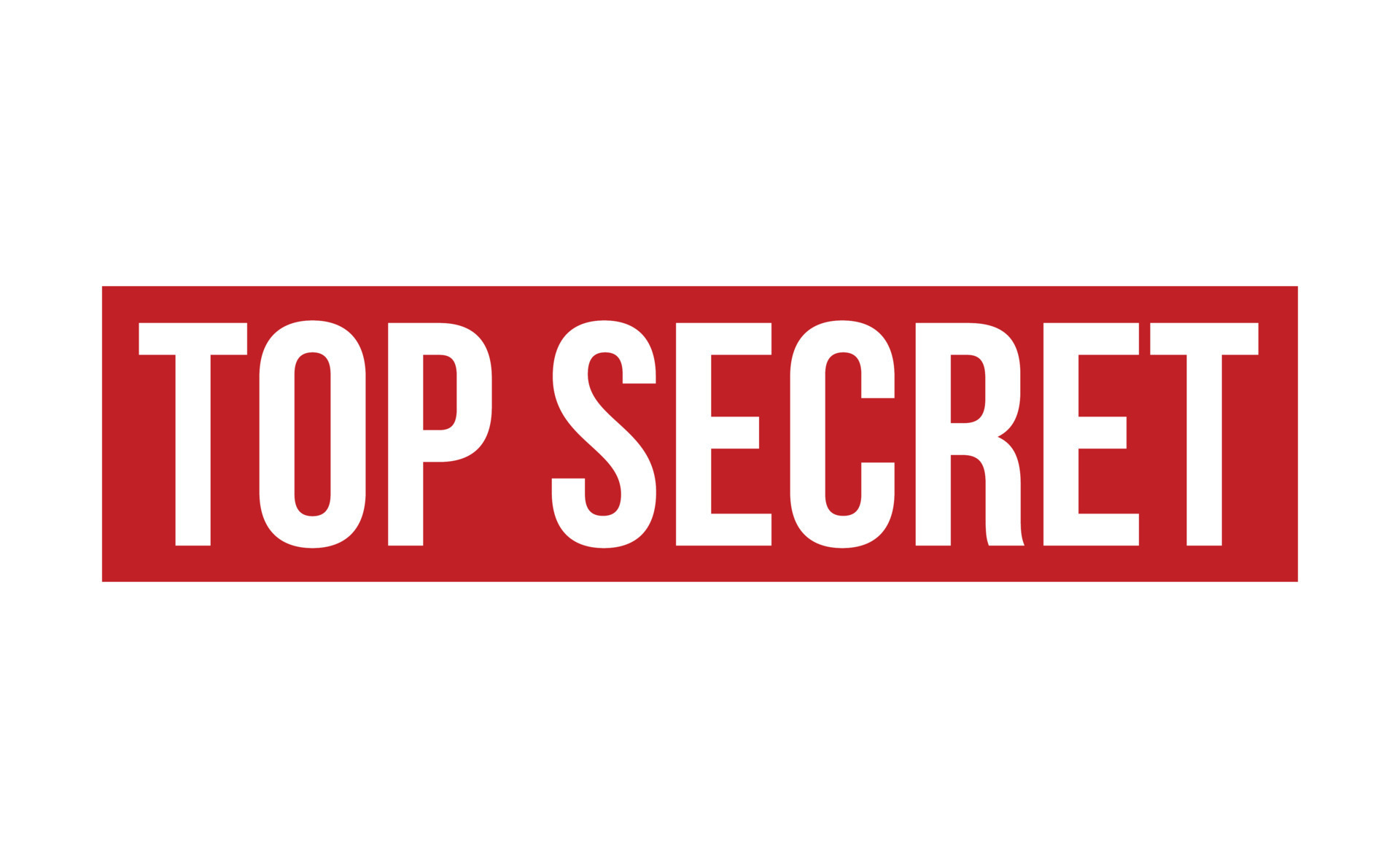 Top Secret Rubber Stamp. Red Top Secret Rubber Grunge Stamp Seal Vector